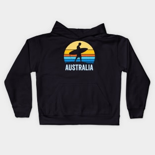 Vintage Sunset Austria Kids Hoodie